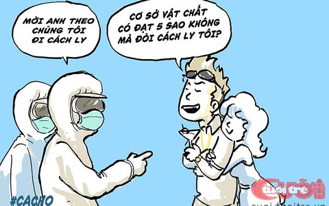 Truyện vui về Sở Lựu Đạn đi cách ly