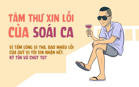 Tâm thư xin lỗi của soái ca