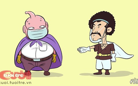 Satan hàng phục Ma Buu, Corona giải cứu hòa bình thế giới