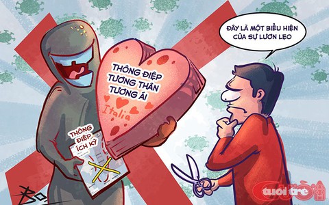 Tri ân vẫn không quên xuyên tạc