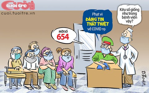 Số người đăng tin thất thiệt luôn nhiều hơn ca nhiễm Covid-19