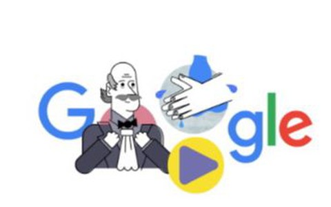 Google Doodle cũng chống COVID-19