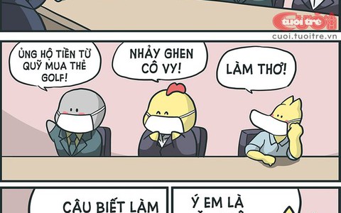 Khi cường quốc thơ chống dịch