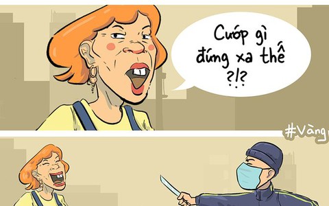Lạ lùng tên cướp sợ phụ nữ