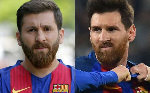 Đưa tin về 'Messi thật', đài truyền hình Pháp lấy ảnh... 'Messi giả'