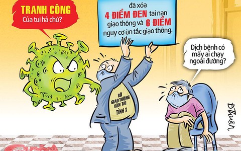 Sở Giao thông tranh công Covid?