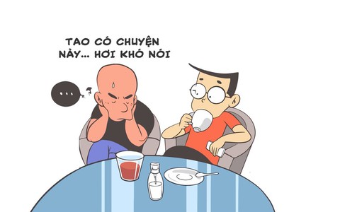 Đi cà phê tâm sự với bạn chí cốt nhưng không ngờ cốt ai nấy hốt