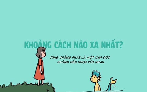 Khoảng cách xa nhất không phải tính bằng km