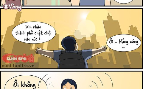 Tạm biệt ba mẹ, con lên thành phố chật chội náo nức