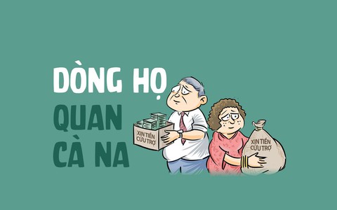 Chuyện dòng họ quan Cà Na: 'Nhà to cửa rộng đi xin tiền cứu trợ'