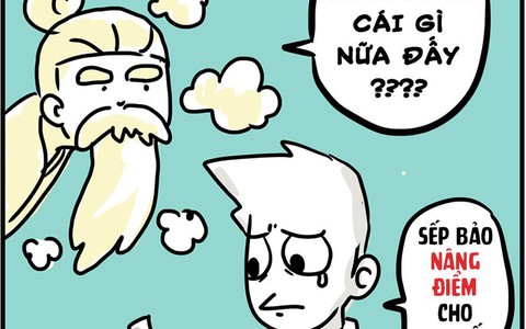 Ông Bụt 'xem điểm' hơi quá tay