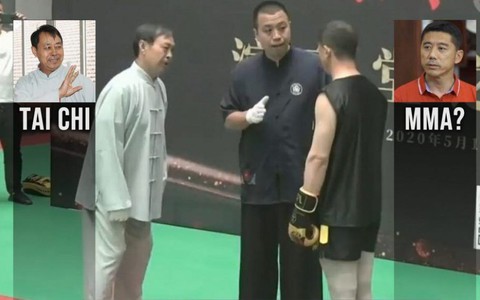 Võ sư 'kim cương bất hoại' Trung Quốc bị võ sĩ MMA đấm cho thở ôxy