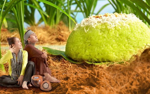Đạt G và Du Uyên hóa người tí hon trong bộ ảnh kể chuyện về xôi