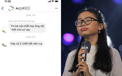 Phương Mỹ Chi đối chất trực tiếp với anti-fan xúc phạm ông bà