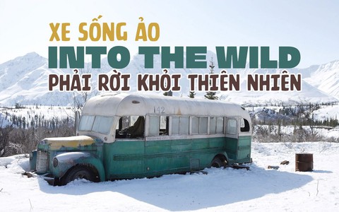 Xe sống ảo trong phim 'Into the Wild' phải rời khỏi... thiên nhiên