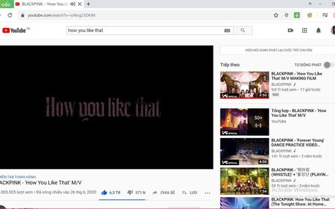 'How you like that' của BlackPink đạt 100 triệu view chỉ hơn một ngày