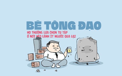 Bê tông đạo – Giáo phái chuyên hít xi-măng, ăn cát xào