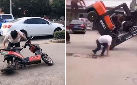 Tổng hợp những tai nạn cười ra nước mắt trên toàn thế giới