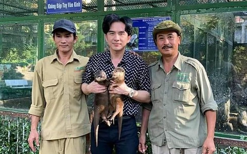 Vụ 'Đan Trường tặng rái cá cho sở thú': Liệu có phải động vật trong Sách Đỏ?