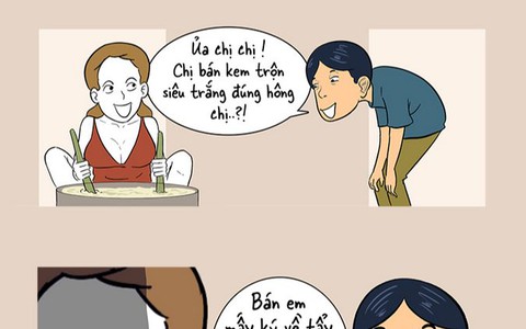 Công dụng 'hết hồn' của kem trộn siêu sáng trắng