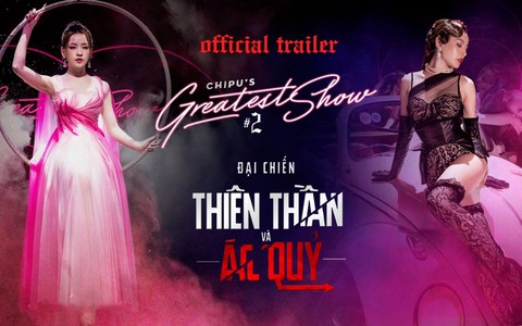 Chi Pu đu dây, nhào lộn... như làm xiếc trong trailer chính thức của Chi Pu's Greatest Show
