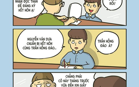 Cái kết cực đắng cho chàng trai ra phường xin xác nhận độc thân