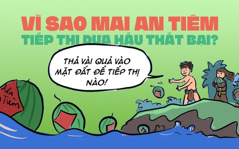 Vì sao Mai An Tiêm tiếp thị dưa hấu thất bại?