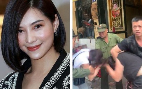 Lưu Đê Ly và anti-fan ẩu đả, giật tóc trên phố Hà Nội