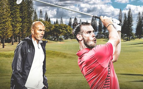Bale đi đánh golf đúng thời điểm Real Madrid bị Man City loại Champions League