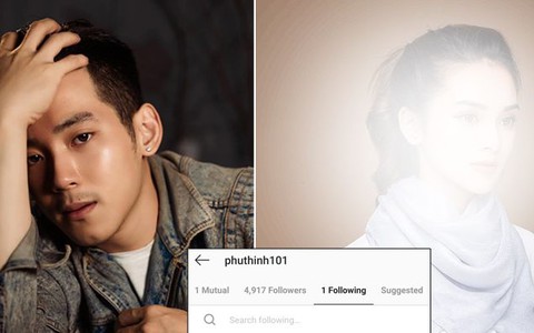 Trai đẹp Phú Thịnh gia nhập hội 'chỉ follow mình em' khiến ai nấy đều bất ngờ danh tính cô gái ấy