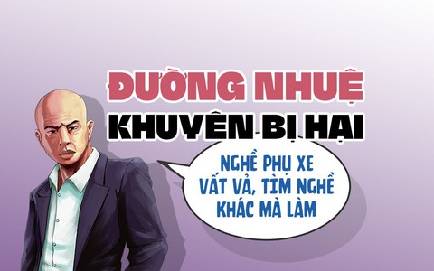Đường 'Nhuệ' khuyên bị hại: 'Nghề phụ xe vất vả, tìm nghề khác tốt hơn'