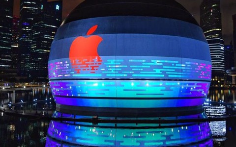 Độc đáo cửa hàng Apple Store 'mọc' trên mặt nước