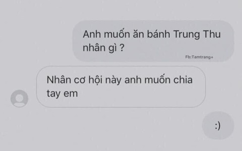 Giới trẻ Việt xôn xao vì câu nói: 'Em muốn ăn bánh trung thu nhân gì?'