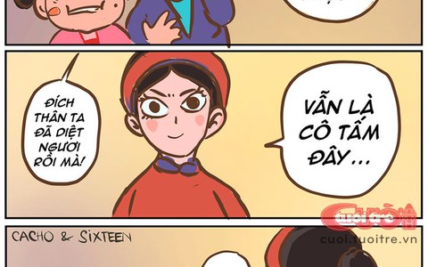 Mẹ con Cám ngã ngửa với cô Tấm phiên bản bất tử