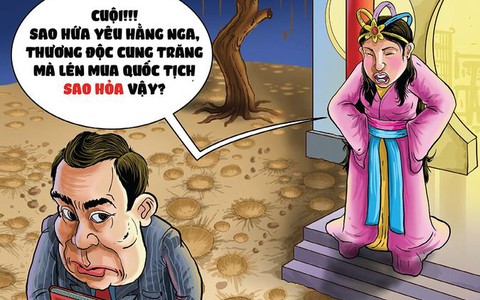 Tuổi Trẻ Cười số 1-9: Cuội lén lút mua hộ chiếu Sao Hỏa khiến Hằng Nga tức giận