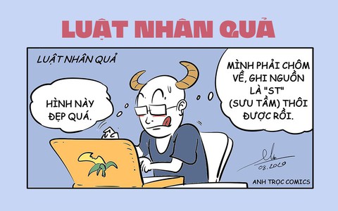 Diêm Vương thi hành luật nhân quả cho cái gọi là 'nguồn sưu tầm'