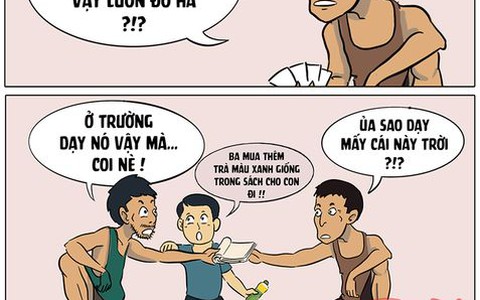 Học sinh trở thành thần bài nhờ sách bài tập?