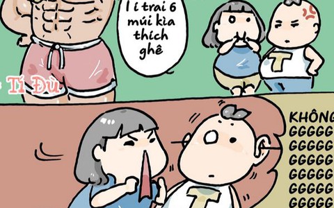 Con gái và nghịch lý 6 múi