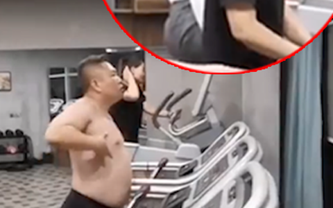 Các cô gái cười xỉu với chàng trai bụng bia 'đi đường quyền' tập giảm cân