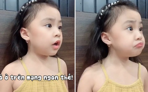 Con gái mách lẻo mẹ: 'Bố bảo cô ở trên mạng ngon thế'