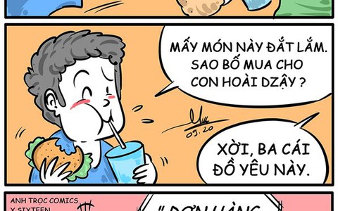 Hạnh phúc của một shipper bị boom hàng