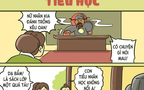 Bao Công xử án phụ huynh tiểu học