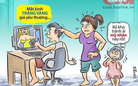 Đang giờ ăn cơm ông ngồi đây làm gì?