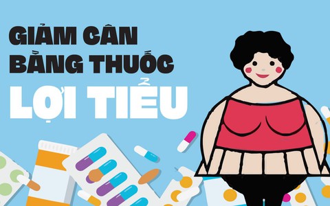 Uống thuốc lợi tiểu để giảm cân được không?