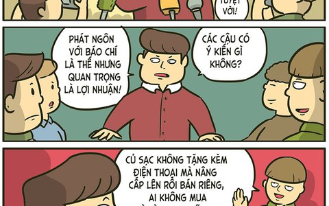Chiến lược kinh doanh bán điện thoại không kèm sạc