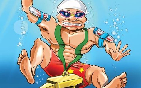 Kình ngư Sun Yang bị đồng nghiệp Trung Quốc chế nhạo