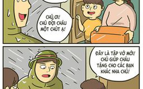 San sẻ yêu thương, vượt qua bão lụt