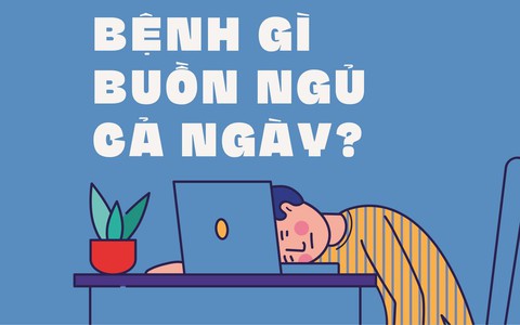 Mắc bệnh gì mà buồn ngủ cả ngày?