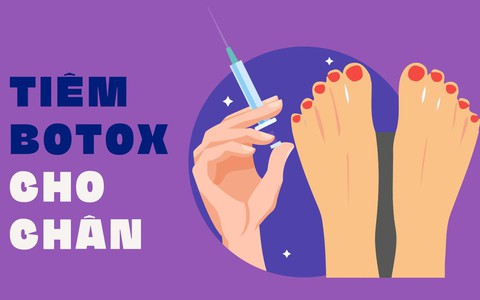 Chân xấu, tiêm botox được không?