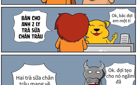 Quán trà sữa dành cho người sai chính tả